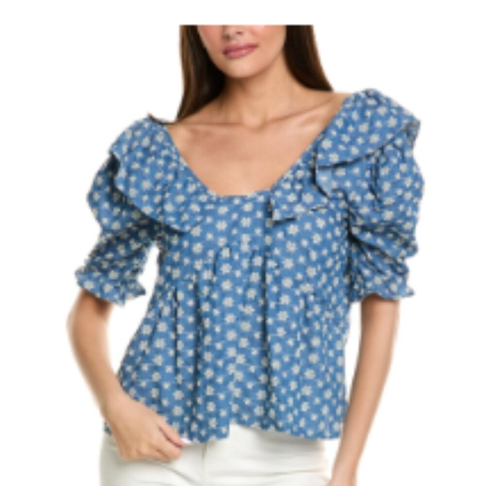 ANNA KAY Esma cute  baby doll top NWOT